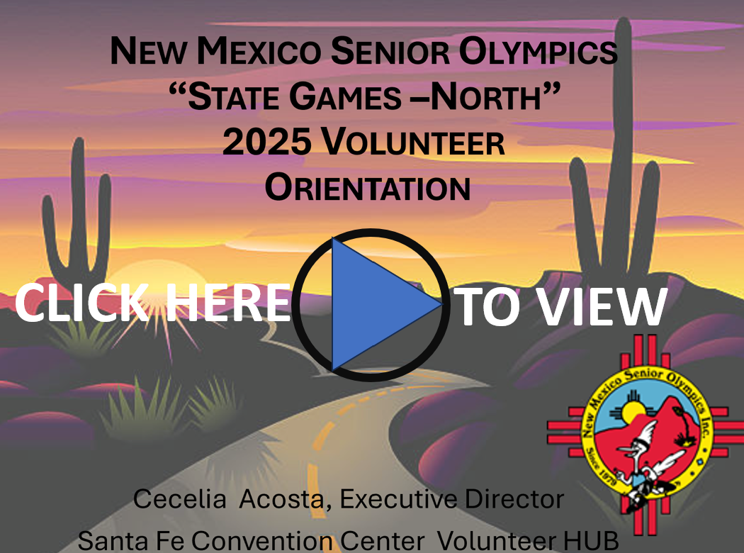 New Mexico Senior Olympics NM Senior Olympics